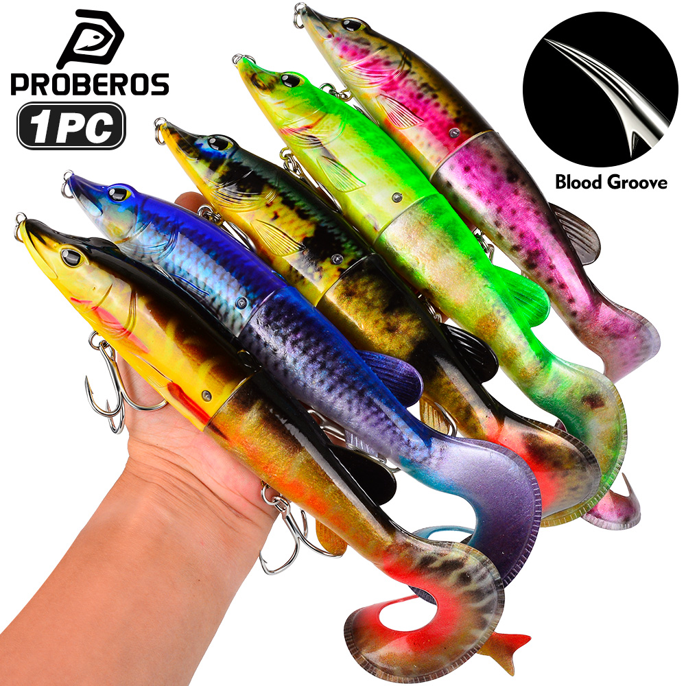 Fishing Hook Treble - PROBEROS 1 adet 2 segmentli eklemli